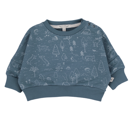 Red Caribou Babies Sweatshirt