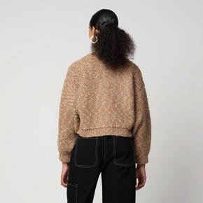 Atelier Delphine French Terry Balloon Sleeve Sweater