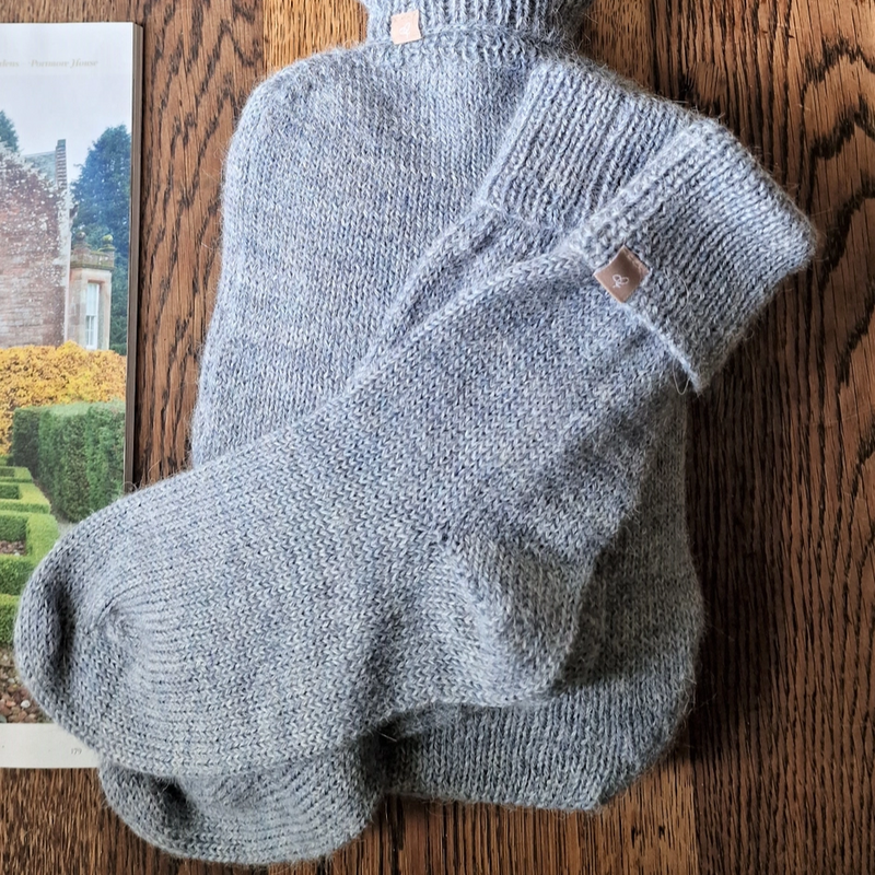 Samantha Holmes Silky Alpaca Bed Socks