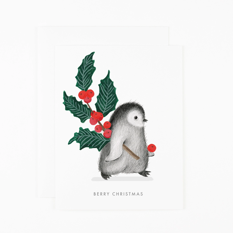 'Berry Christmas' Holiday Card