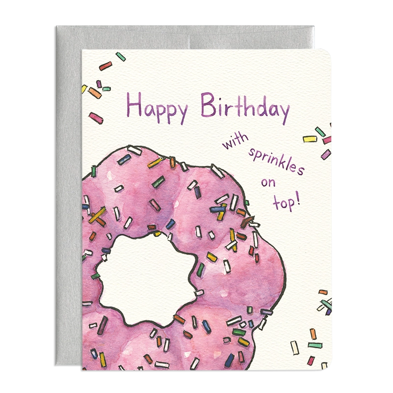 'Birthday Sprinkles' Card