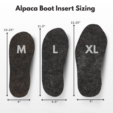 Alpaca Inner Sole Shoe Insert