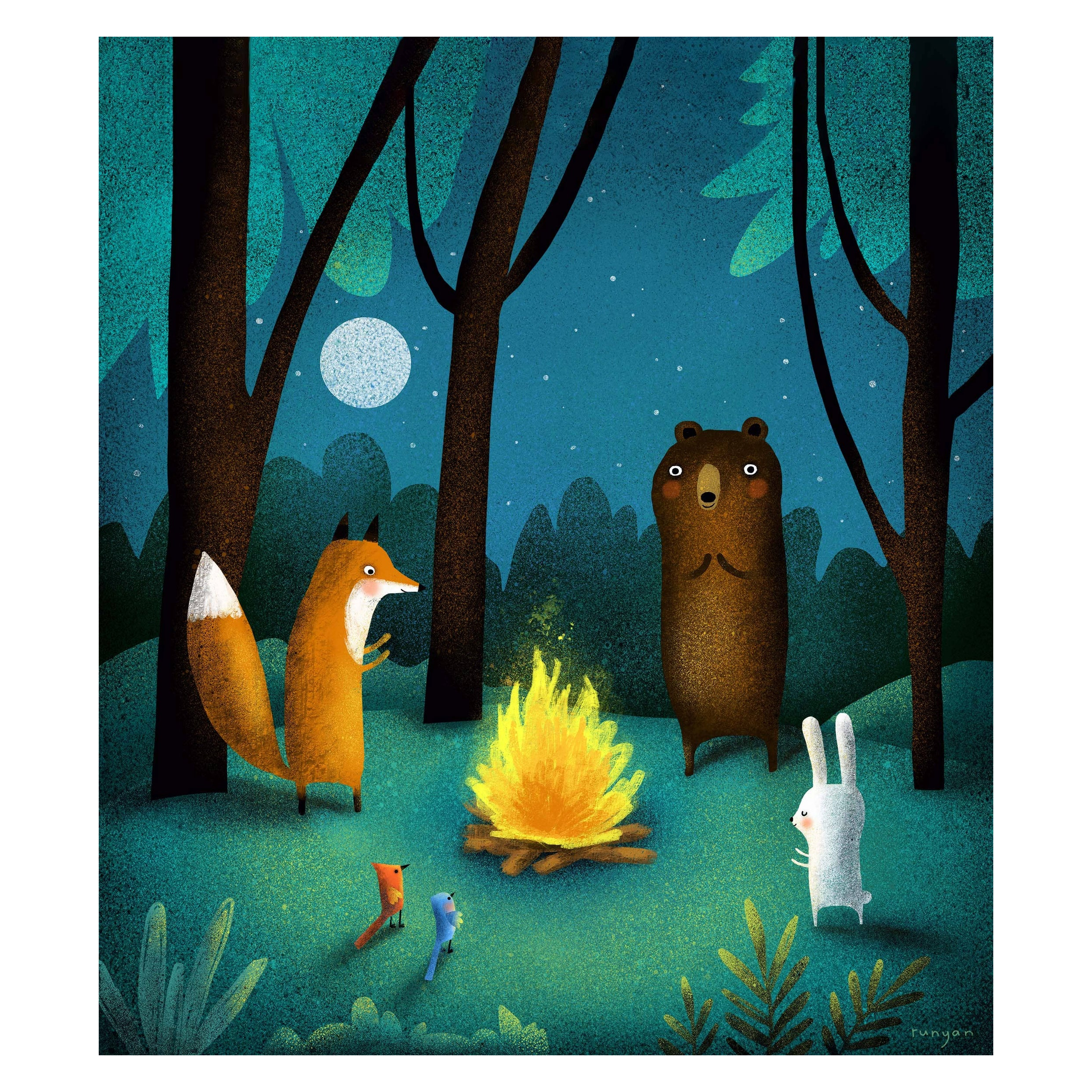 'Campfire' Card