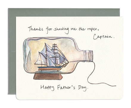 'Captain Dad' Card