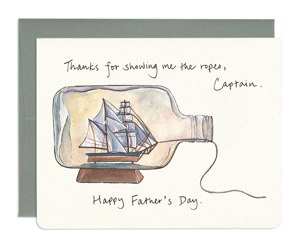 'Captain Dad' Card