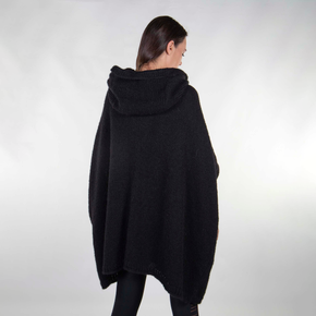 Carissa Hooded Poncho