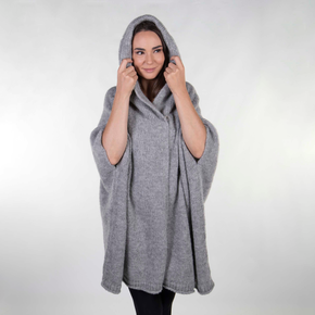 Carissa Hooded Poncho