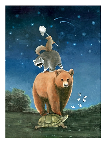 'Catch A Shooting Star' Card