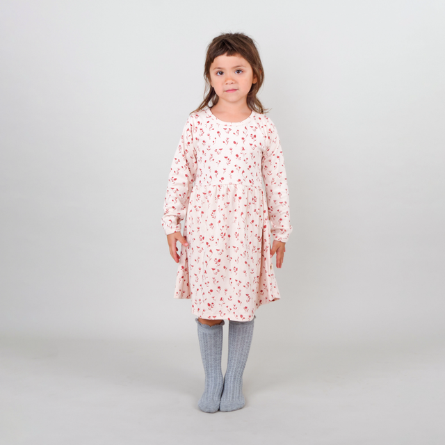 Red Caribou Children's Pima Cotton Dress