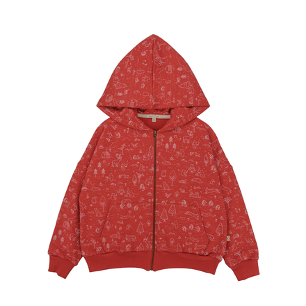 Red Caribou Children's Hoodie