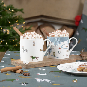 Sophie Allport Christmas Dogs Mug