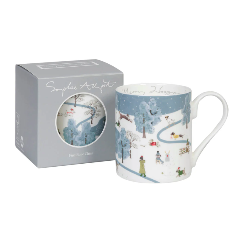 Sophie Allport Christmas Dogs Mug