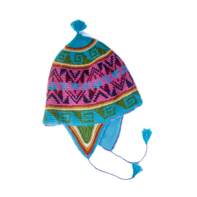 Traditional Alpaca Chullo Hat – Fluff Alpaca