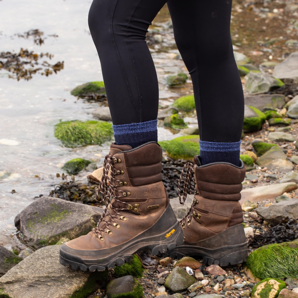 Cushioned Alpaca Hiking Socks