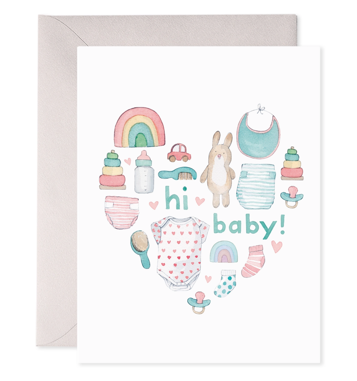 'Baby Heart' Card