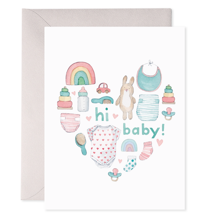 'Baby Heart' Card