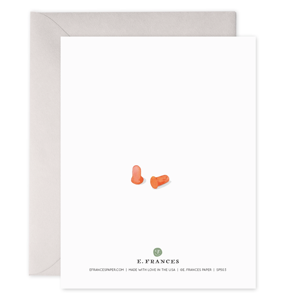 'Bathroom Peace' Card