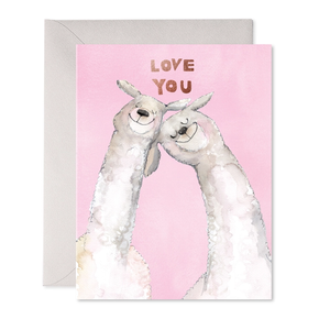 'Llama Love' Card