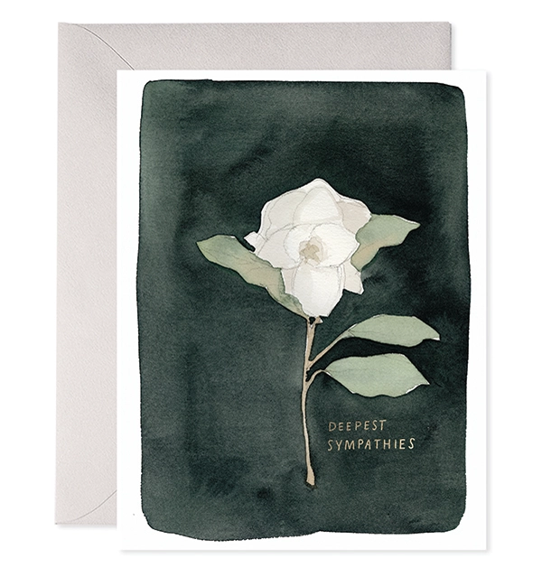 'White Flower' Card