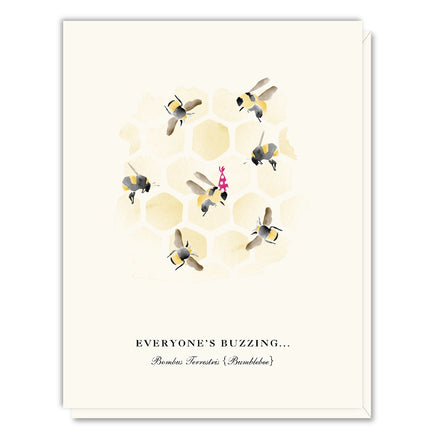 'Everyone's Buzzing' Birthday Card