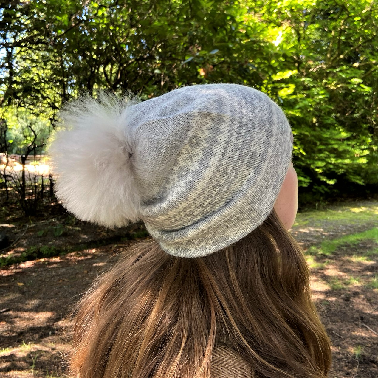 Fair Isle Alpaca Pom Pom Hat