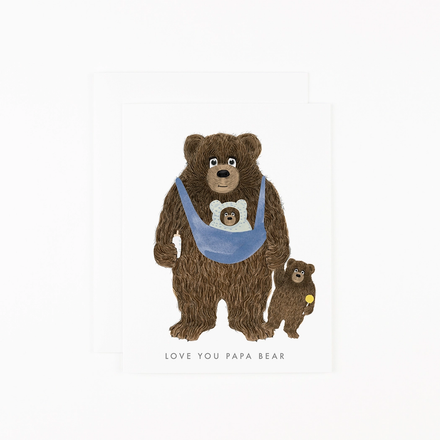 'Father's Day Bear' Card