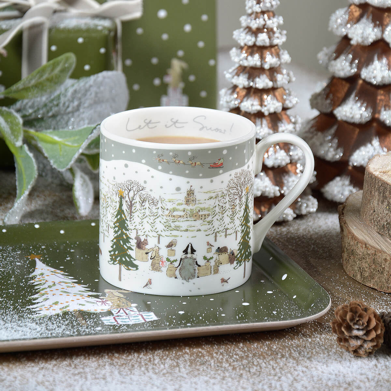 Sophie Allport Large Festive Forest Mug