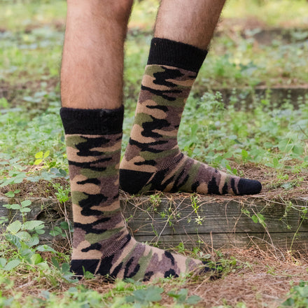 Camouflage Alpaca Sport Socks
