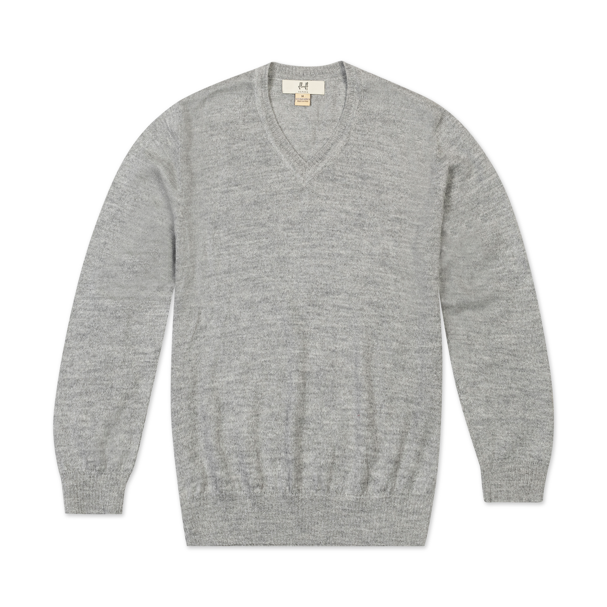 Fluff Classic Men’s Alpaca V-Neck Sweater