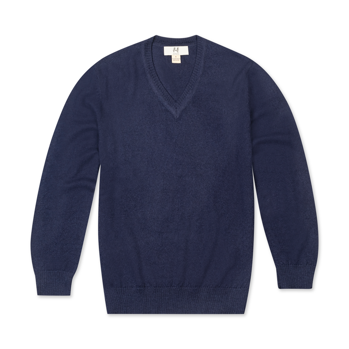Fluff Classic Men’s Alpaca V-Neck Sweater