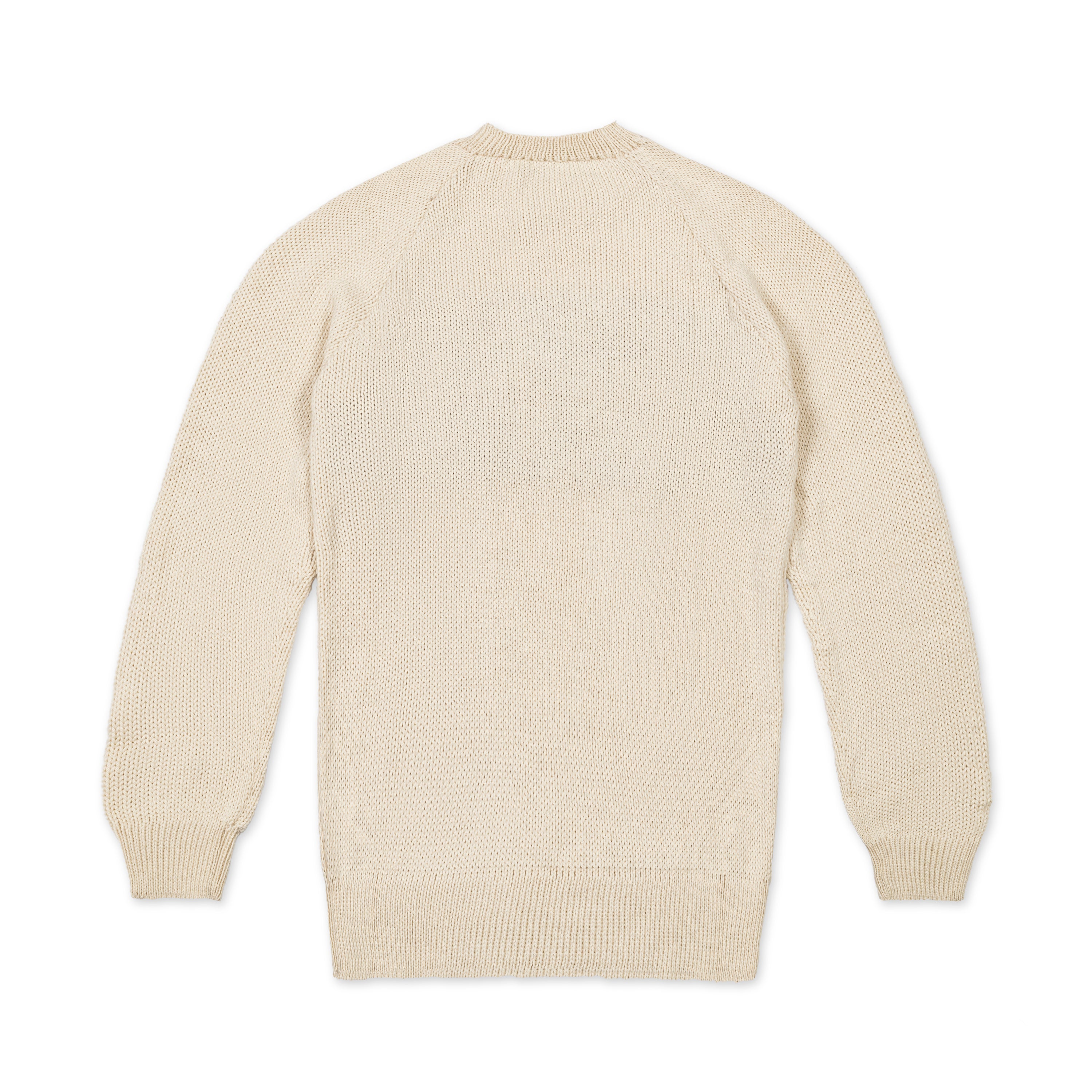 Fluff Logo Crewneck Raglan Sweater