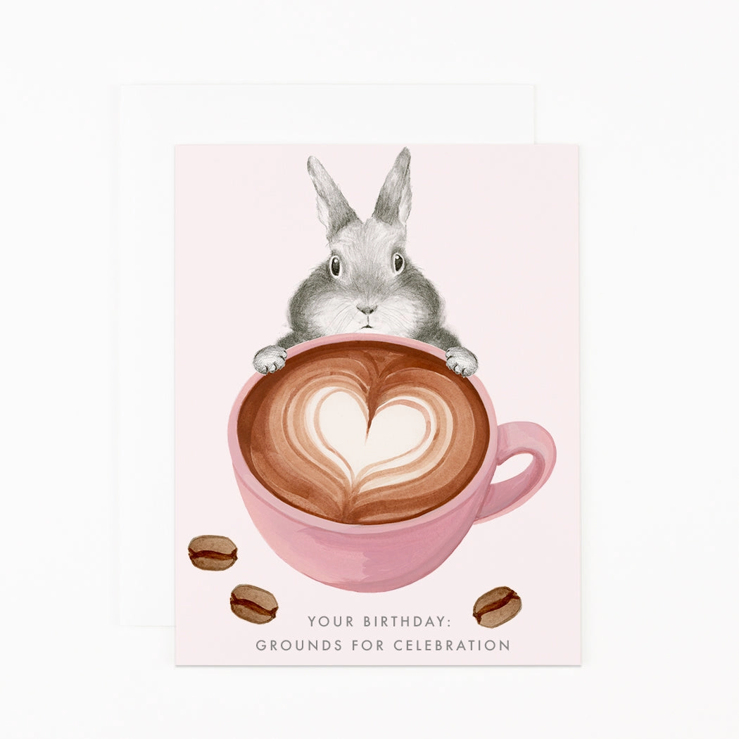 'Grounds for Celebration' Birthday Card
