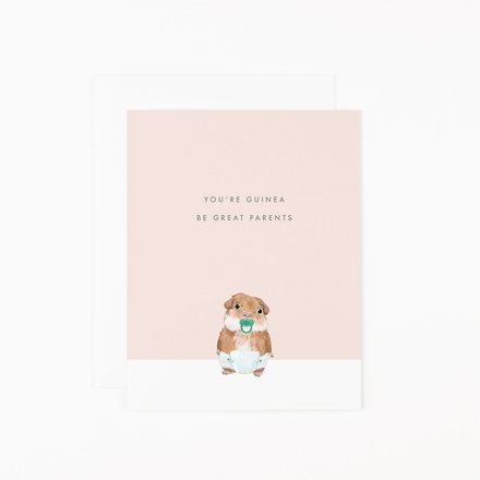 'Guinea Be Great Parents' Card