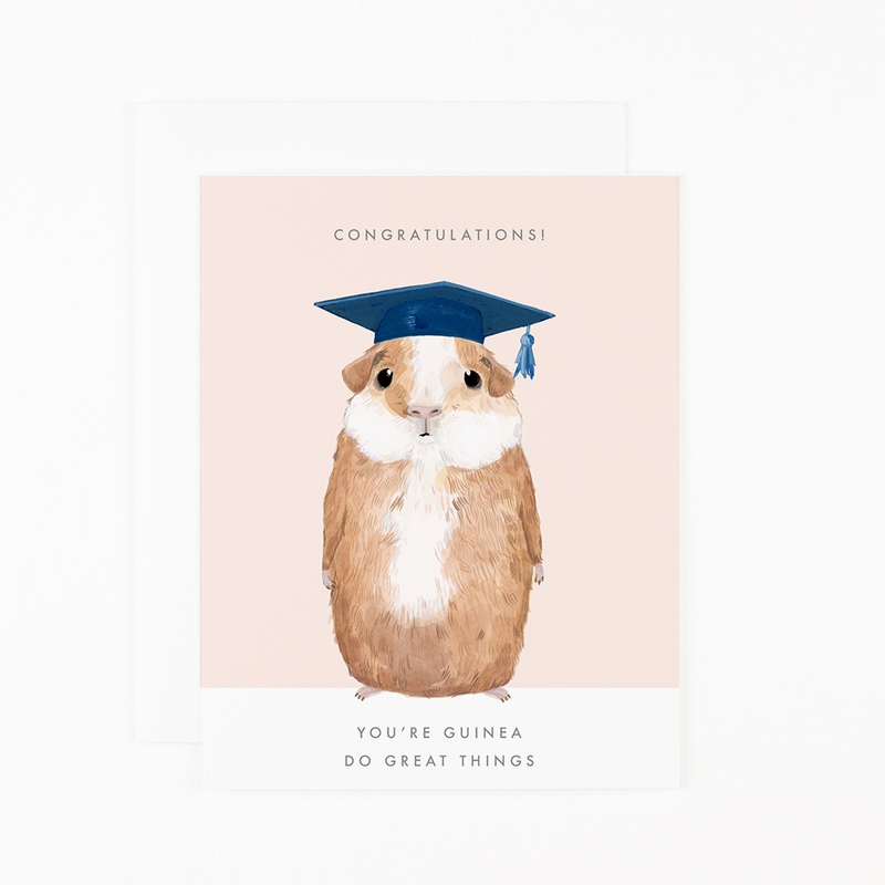 'You're Guinea Do Great Things' Graduation Card