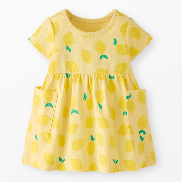 ka-ca様のbaby dress レモン Hanna Andersson Short Sleeve Playtime Dress | Fluff Alpaca