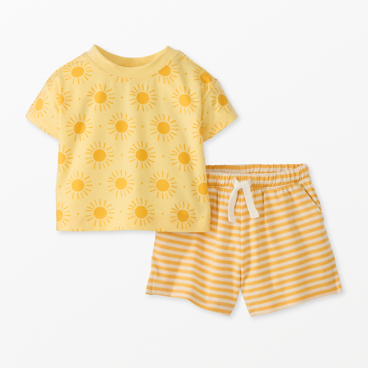 Hanna Andersson HannaSoft Tee & Short Set