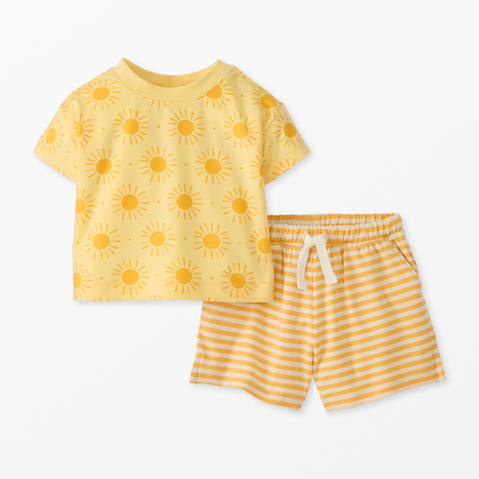 Hanna Andersson HannaSoft Tee & Short Set