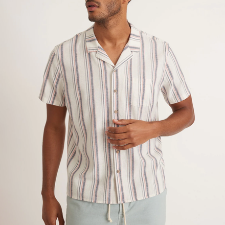 Marine Layer Hemp Tencel Resort Shirt