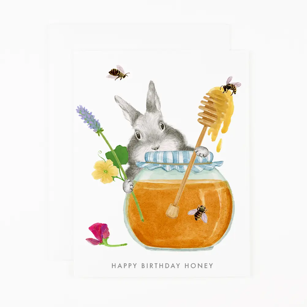 'Happy Birthday Honey' Card