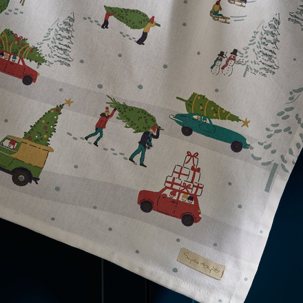 Sophie Allport Home for Christmas Tea Towel