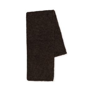 Brown shawl on a white background