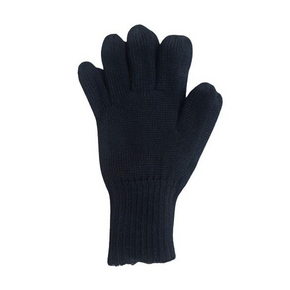 Black glove on a white background