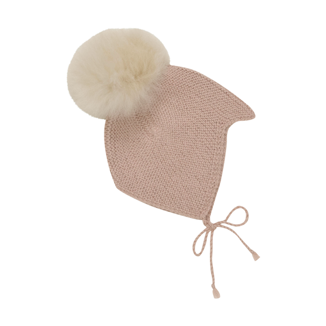 Huttelihut Baby Alpaca Pom Pom Bonnet