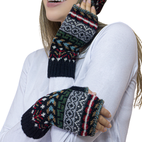Ilave Alpaca Fingerless Gloves