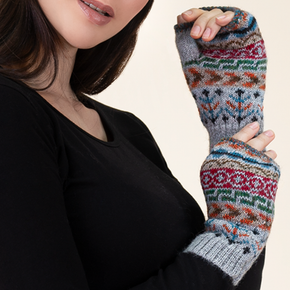 Ilave Alpaca Fingerless Gloves