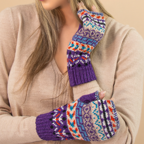 Ilave Alpaca Fingerless Gloves