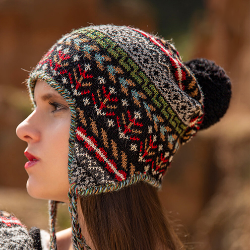 Ilave Alpaca Hat with Ear Flaps