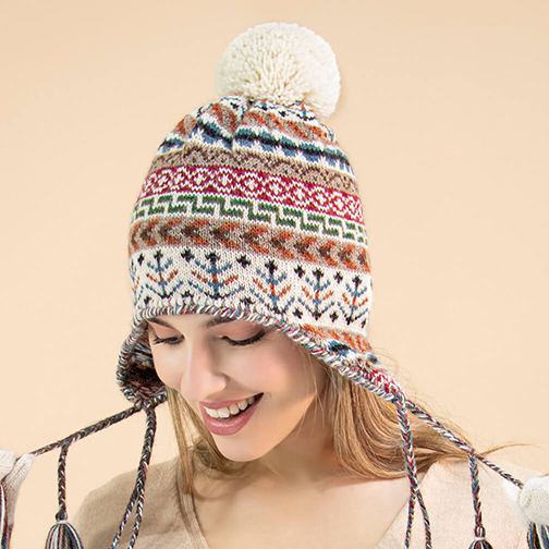 Ilave Alpaca Hat with Ear Flaps