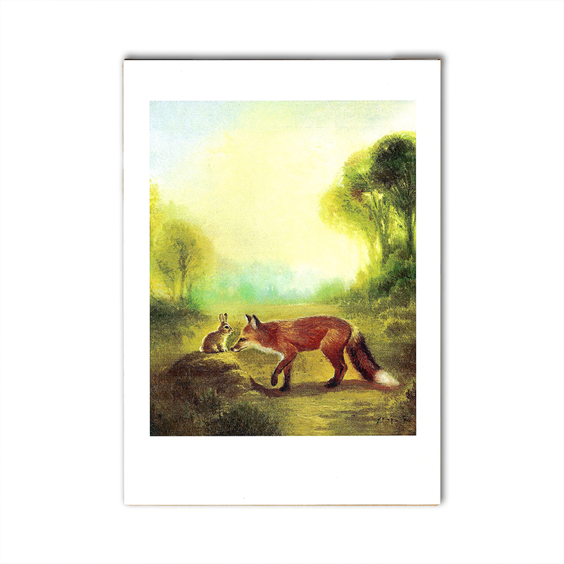 'Isabella and the Fox' Card