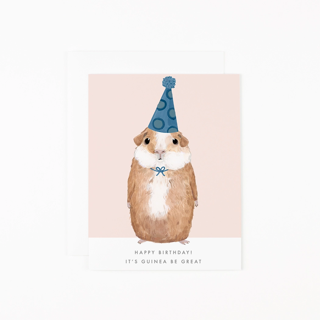 'Happy Birthday! It's Guinea be Great!' Birthday Card